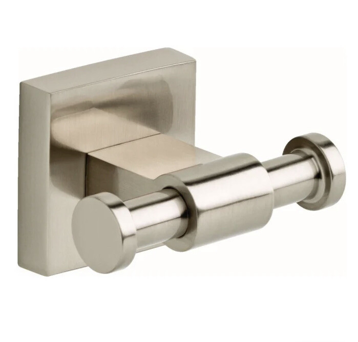 Franklin Brass MAX35-SN Maxted Double Towel Hook in Brushed Nickel