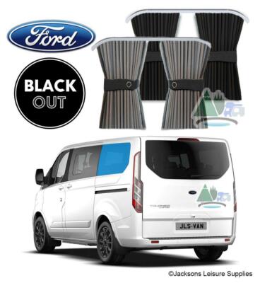 FORD CUSTOM VAN VERDUNKELUNGSVORHÄNGE LINKS HINTEN SWB THERMOSCHEIBE SICHTSCHUTZ