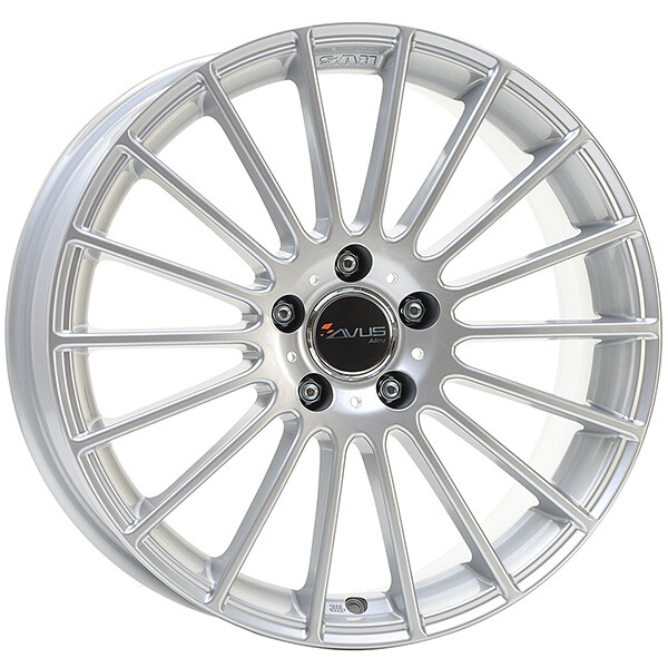 JANTES ROUES AVUS AC-M03 POUR SKODA OCTAVIA 8X18 5X112 HYPER SILVER 5KU
