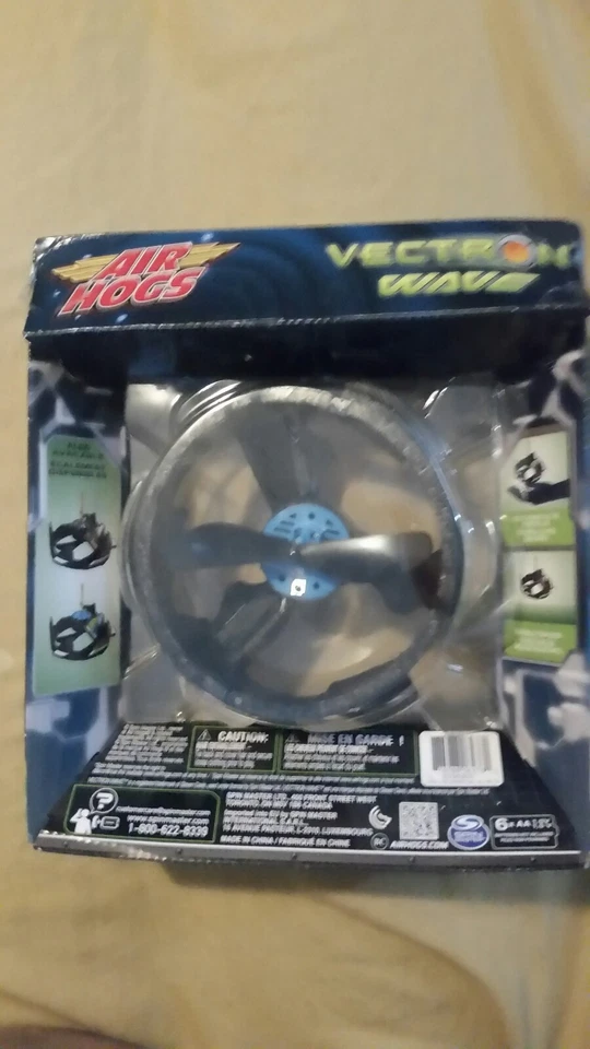 Air Hogs Vectron Wave negro azul y amarillo 60025 Foto 2 de 2