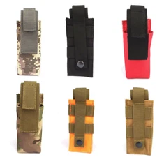 Molle Military Tactical Scissor Bag Pouch Men Assault Camping Bag Carrier Holder