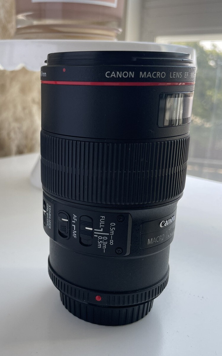 Canon EF 100mm f2.8 Macro USM Lens | eBay