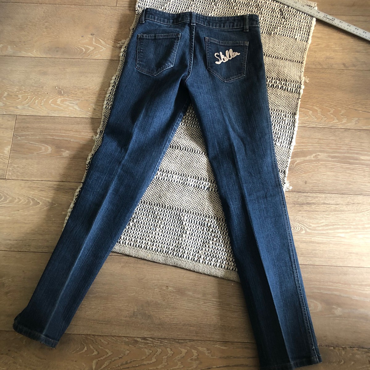 関税送料込♪STELLA McCARTNEY/サイドロゴ デニム ジーンズ 楽天市場】ステラマッカートニー デニムパンツ ジーンズ ロゴ