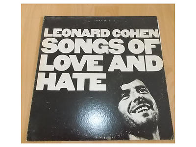 Leonard Cohen    Songs Of Love And Hate - LP - US 1 st Press - C 30103  