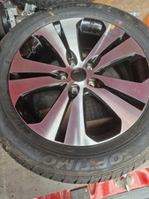 1x Alufelge 18 Zoll 7.0" 5x114.3 40 5ET Glanz Schwarz 52910-3U350 Kia Sportage