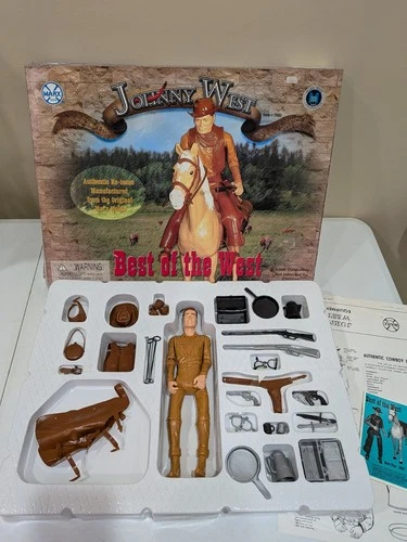 Marx Johnny West Reissue Best If The West Toy Figure Set