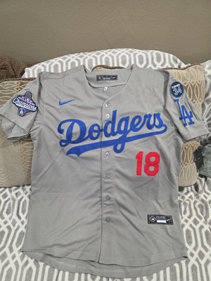 Los Angeles Dodgers Yoshinobu Yamamoto Mens World Series Champions L Jersey