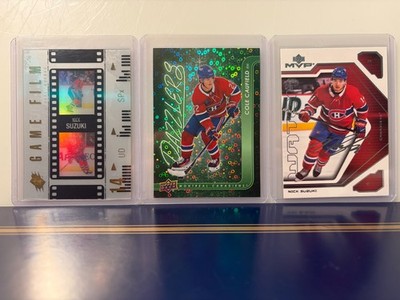 (3) Montreal Canadians Hockey Trading Card Lot Lets Go Habs !!! 2026 Playoffs!!!
