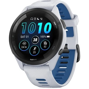 Garmin Forerunner 265 Music HRM With GPS Watch White Running Mens Womens