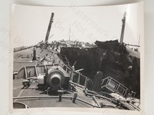 Super Tanker Mactra Explosion Damage Mozambique Channel 1970 VTG Photo
