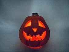 1998 Paper Magic Group Light Up Jack-O-Lantern Pumpkin Halloween Vtg Small