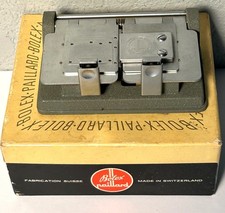 Vintage Swiss Made Bolex Paillard Tri-Film Splicer 8mm 9.5mm 16mm w Original box