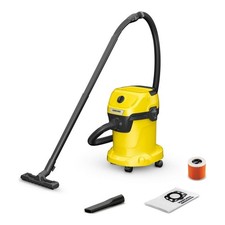 Kärcher WD 3 Wet Dry Vacuum Cleaner 1000W 17L Plastic Container Blowing Function