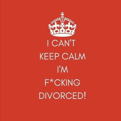 I CAN'T KEEP CALM, I'M F*CKING DIVORCED!: DIVORCE PARTY By Live&love Publishing