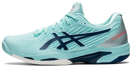 ASICS Men's Solution Speed FF 2 Clay Tennis Shoes, Dive Blue/White