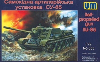 Unimodels UM333 - 1:72 SU-85 Self-propelled artillery plant