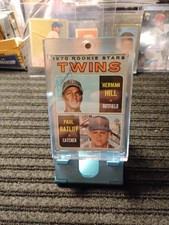 1970 Topps Rookie Stars Herman Hill Autographed Card Rare