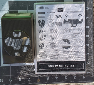 Stampin' Up! Trucking Along Photopolymer Cling Stamp Set Words & Phrases 162299