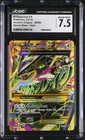 2015 Pokemon Ancient Origins M Rayquaza EX Holo Secret Rare CGC 7.5 #98