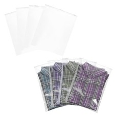 Transparent Zipper Bag 7.87 x 5.91", 50Pcs Plastic Transparent Travel Storage...