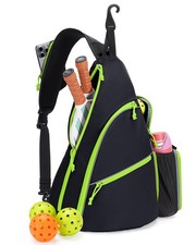 Pickleball Bag for Men , Pickleball Sling Bag with Separate Paddle  Compartm...