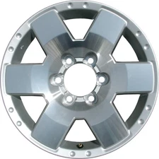 Refurbished 17x7.5 Machined Silver Wheel fits 2007-2010 Toyota Fj Cruiser