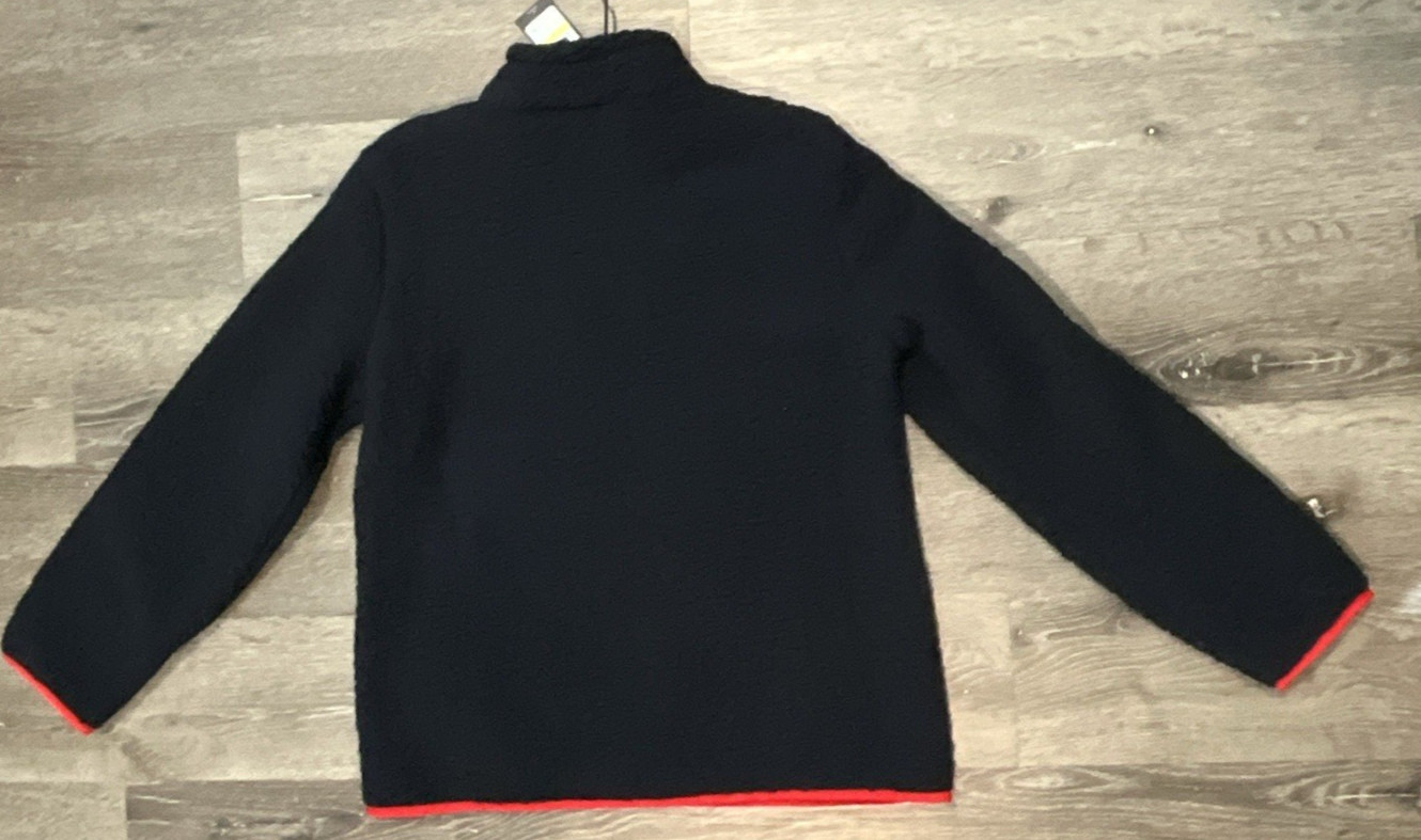 Tommy Hilfiger Women’s Navy Fleece Zip Front Jacket Pockets Size M NWT thumbnail 9