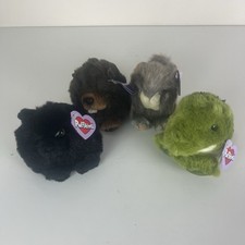 Vintage Puffkins Plush Toys - Lot Of 4