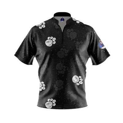 Personalized Name Plain Galactic Paws Bowling Jersey Shirts All Size