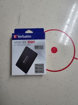 VERBATIM Vi550 S3 2.5  Internal SSD 512GB SATA 3.0 520/500MB/s