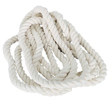 Floral Garden Nautical Rope Cotton 6.8 ft. 13mm Diameter Crafting Beige Cable