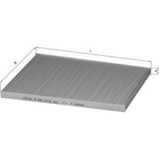 Knecht LA 36 Filter Innenraumluft für OPEL OMEGA B V94 Innenraumfilter