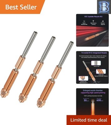 Upgrade Your 3D Printing: Quick-Swap 0.2mm Nozzle Set with After-Sales Support