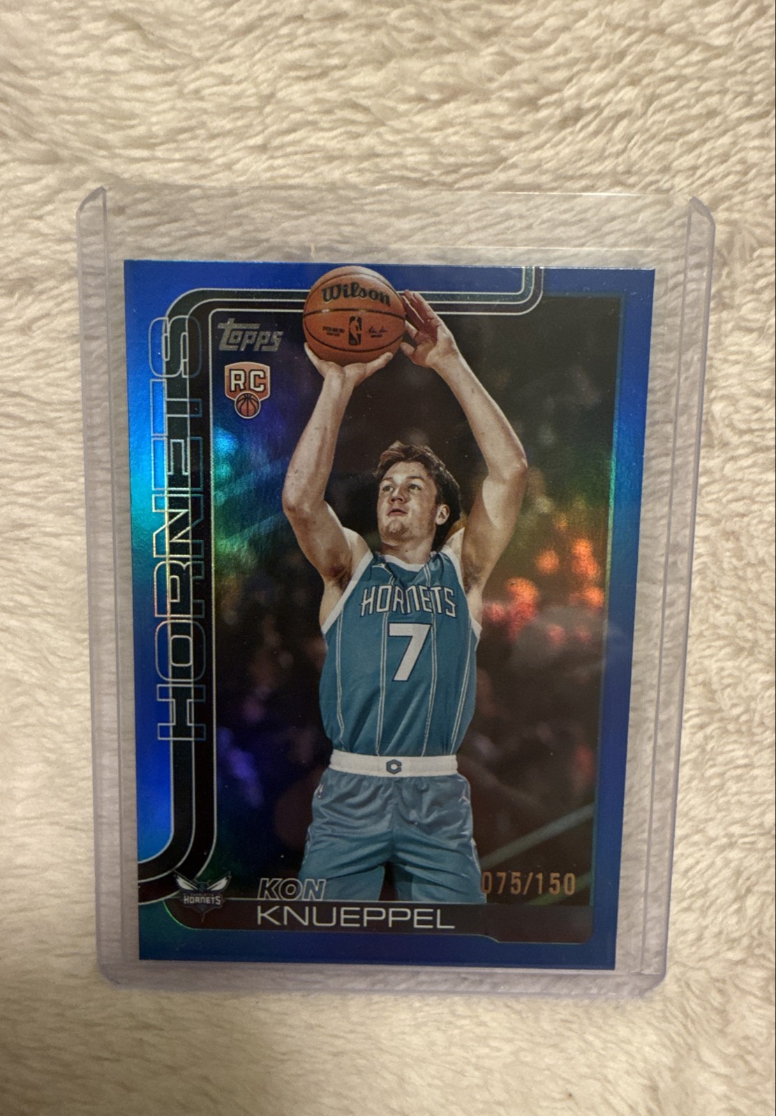 2025-26 Topps - Kon Knueppel #204 Blue Rainbow /150 (RC)