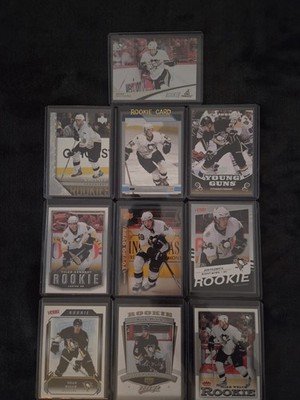 10 Pittsburgh Penguins RC Rookie Karten Trading Cards NHL Upper Deck Crosby