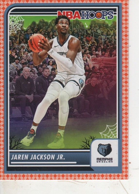 Jaren Jackson Jr. 2023-24 Panini Haunted Hoops #124 Orange Memphis Grizzlies 