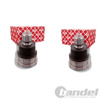 2X febi bilstein Traggelenke Unten Vorne Beidseitig Passend FÜR Mazda 2