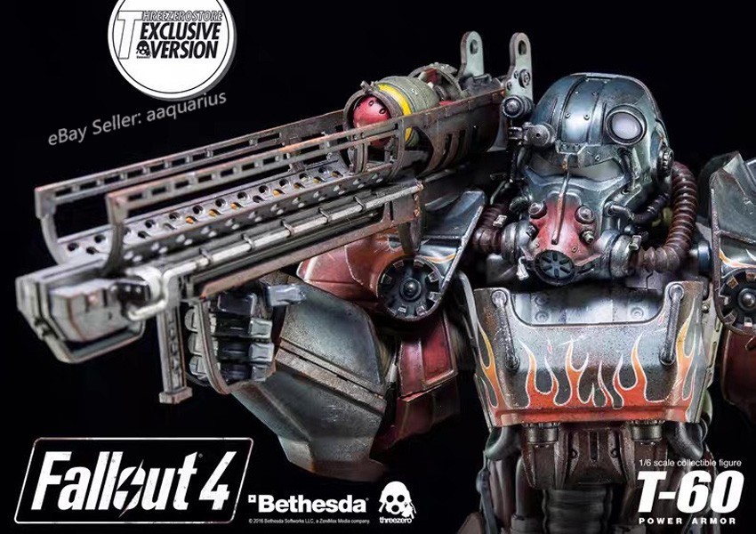 Fallout 4 T-60 アトムキャッツ塗装（ストア限定品） Threezero Fallout 4 T-60 Atom Cats Power Armor Exclusive Version 1