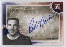 2012-13 ITG Forever Rivals Series Auto Bob Nevin #A-BN Auto k4s