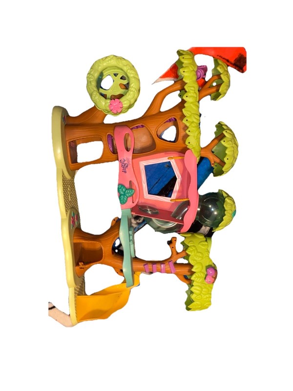Littlest Pet Shop Magic Motion Tree House Playset Pet Toys Hasbro LPS Incomplete