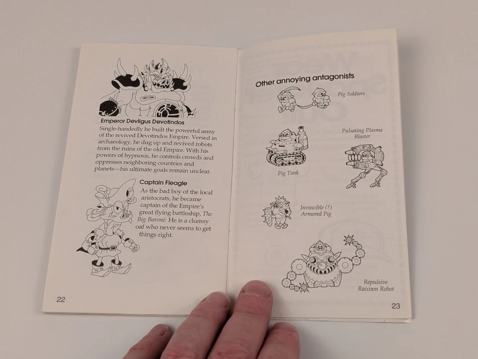 Sega Genesis Rocket Knight Adventures Authentic Game *MANUAL ONLY*⬅️🔥 - Image 4 of 4