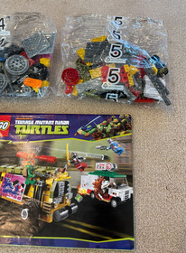 Lego Set 79104 Teenage Mutant Ninja Turtles Shellraiser Street Chase New READ