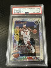 2019-20 Panini NBA Hoops Premium Stock - RJ Barrett #298 Silver Mojo Prizm (RC)