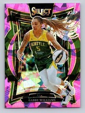 2025 Panini Select WNBA #27 Gabby Williams Pink Ice Prizms