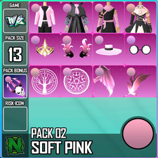 World Zero WZ - 13 PACK - SOFT PINK HEX - PACK 02  - PACKBONUS: TRIDENT