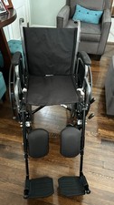    Medline Excel K1 Basic Wheelchair  SLIGHTLY USED 200 - CASH ONLY Pick Up Only