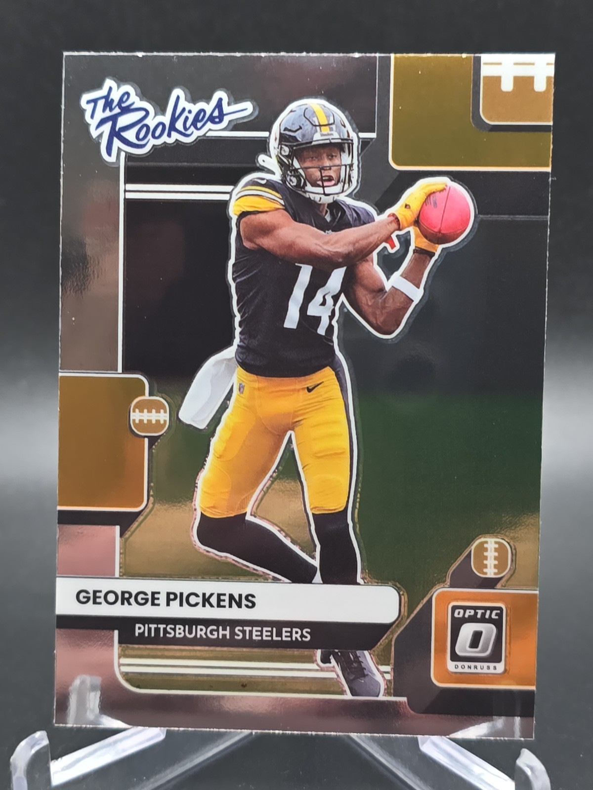 2022 Panini Donruss Optic The Rookies #TR-12 George Pickens (RC) Cowboys