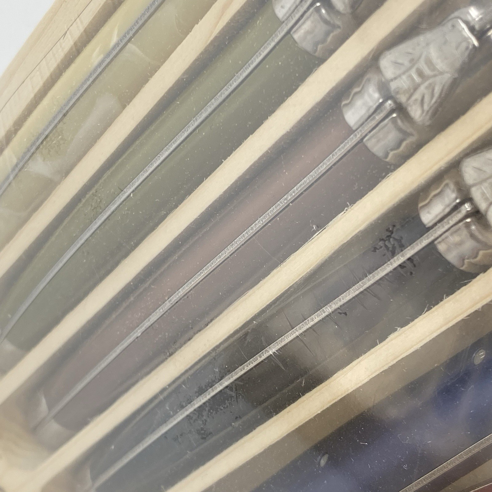 Jean Dubost Laguiole de table Steak Knives Set of 6 Multi-Color France.