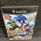 Sonic Riders (Nintendo GameCube, 2006) CIB Case Manual Game Disc, Tested