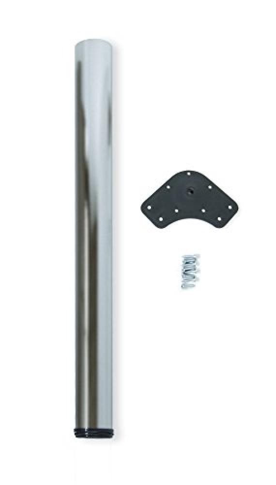 Gamba Regolabile Emuca 870mm: Design Ø60mm per Penisola Cucina Moderna